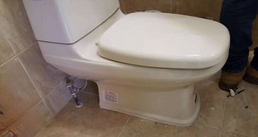 Instalación de sanitario
